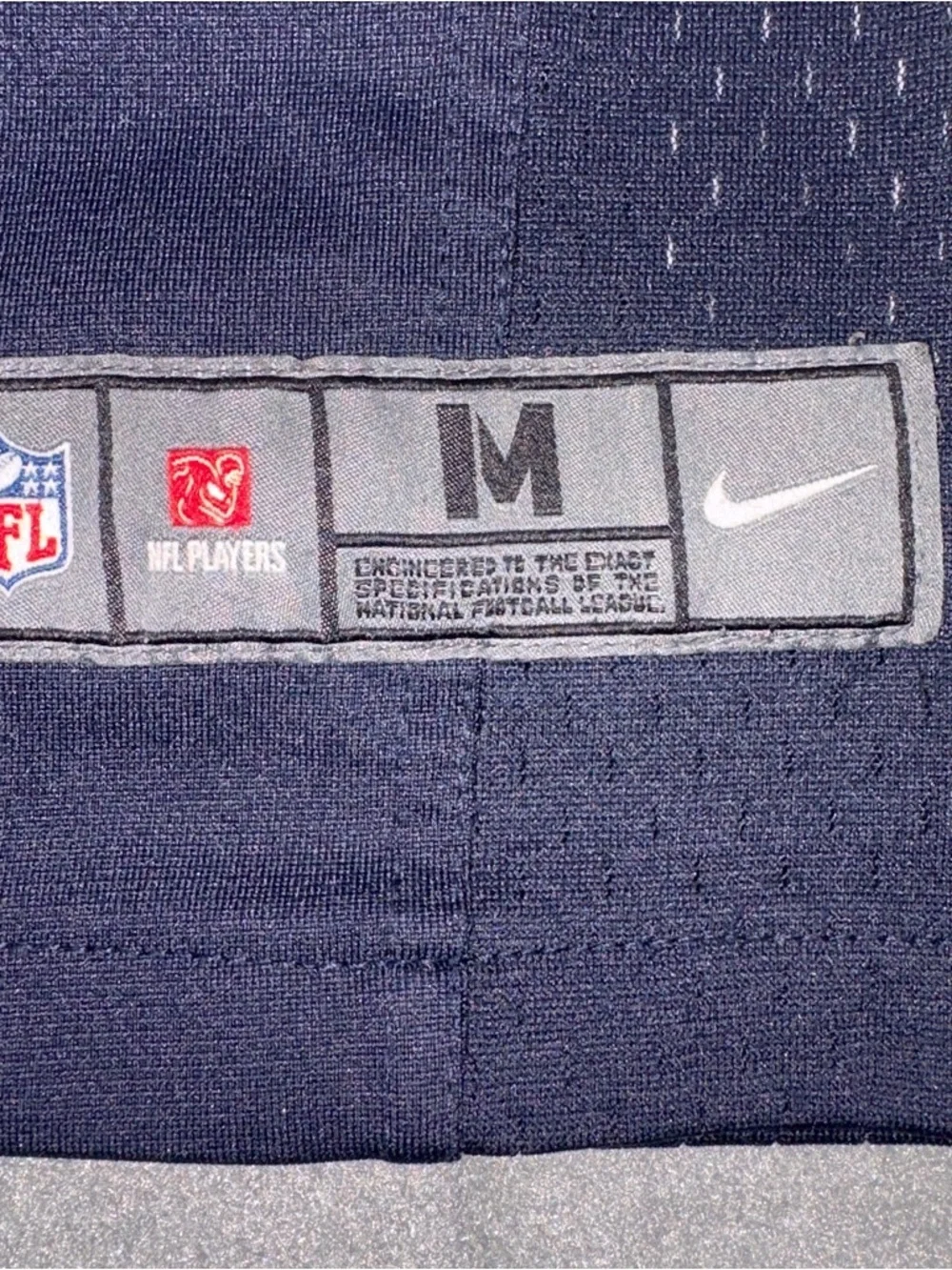 Kids Nike Houston Texans Deshaun Watson Navy Blue Home Game Football Jersey #4 M